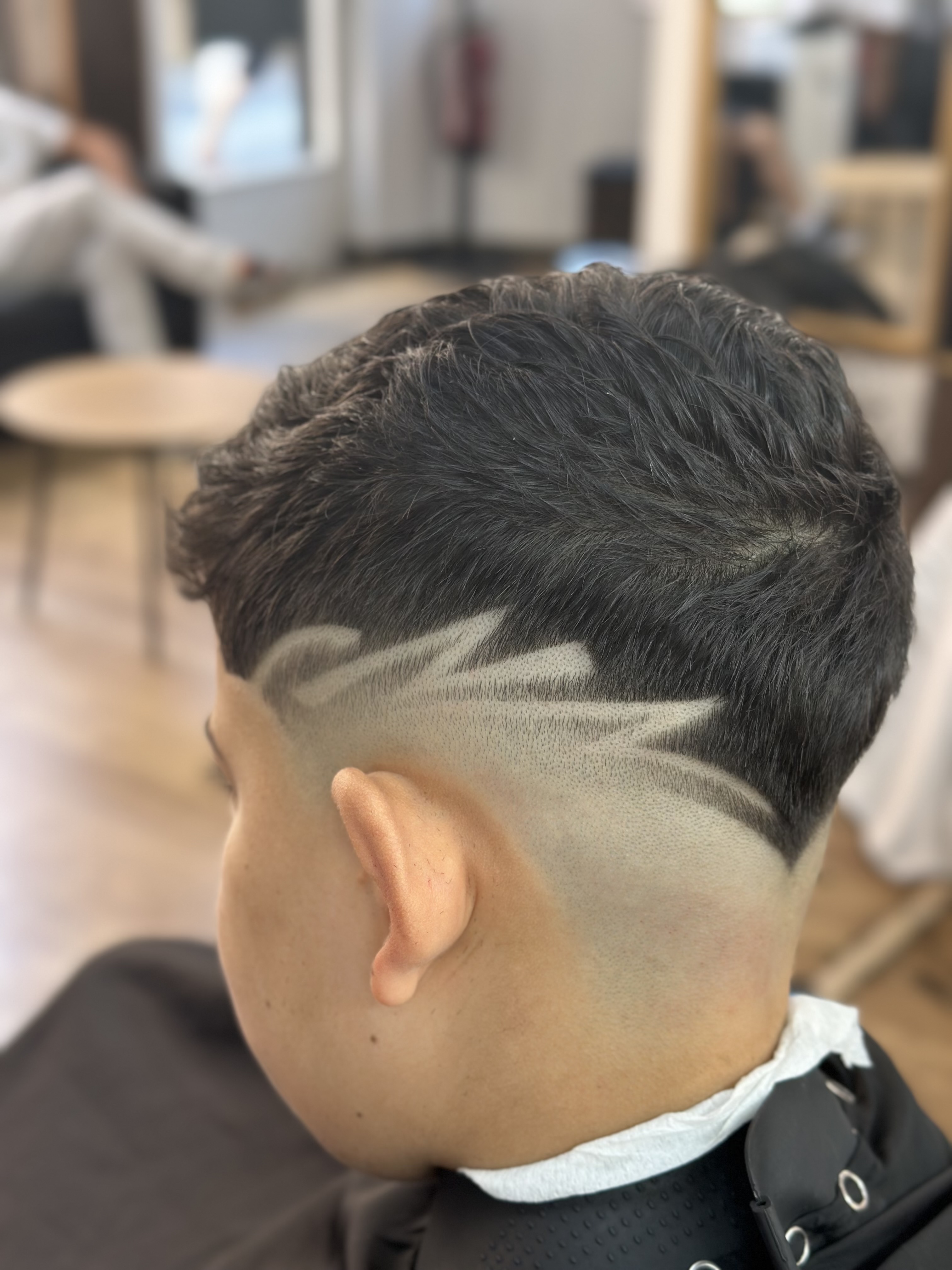 Mid fade con freestyle